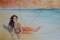 OmorO - Femme de Marin 222° - 2017 - Aquarelle sur papier - 42 x 30 cm