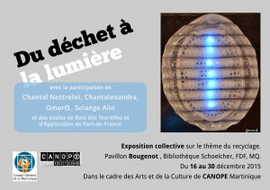 Invitation expo Dechet-lumiere